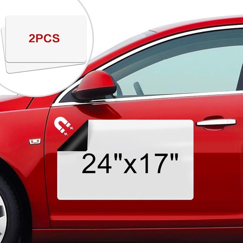 Blank car magnets x 17 - 24", 17"